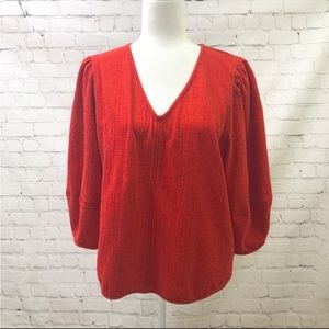 Anthropologie Current Air Delilah Structured Top